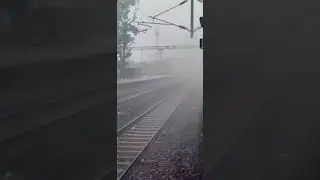 Heavy Rain Train Journey #status #shorts #shortsvideo #shortsyoutube #reels #like #share #subscribe