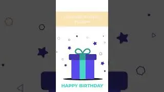 Birthday Wishes with Beautiful Animation stickers and GIF images