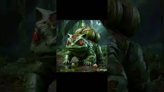 Ultra Realistic AI: Bulbasaur's Forbidden Evolution in a Dark Forest | Moss Monster Awakens #fypp
