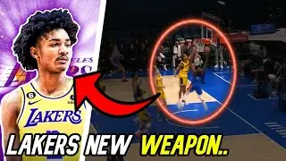 Meet the Lakers BRAND NEW Addition! | Lakers Sign ATHLETIC Guard Kobe Bufkin!