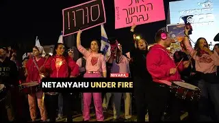 Dozens rally in Tel Aviv calling for Netanyahu resignation