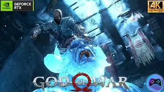 God Of War - Dining Hall Fight - Gameplay [4K60FPS] - No Commentary