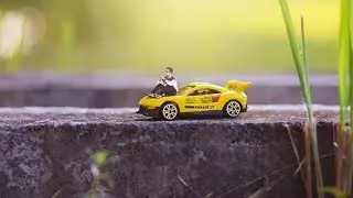 How To Make Miniature Photo Effect Using Simple Toy Car (Photoshop)