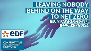 Leaving nobody behind on the way to net zero / CPC21