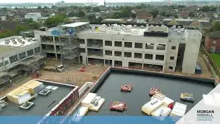 Drone footage - St Marks School, Southampton, September 2021 - Morgan Sindall Construction