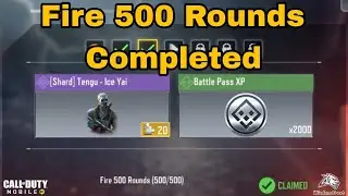 How to Fire 500 Rounds in Cod Mobile
