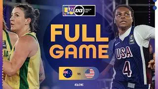 Australia 🇦🇺 vs USA 🇺🇸 | Women | Pool Game | FIBA 3x3 World Cup 2026 | 3x3 Basketball