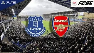 FC 25 - Everton Arsenal - Premier League 24/25 | PS5