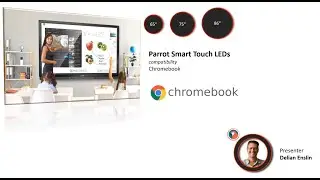 Parrot Smart Touch LEDs and Chromebook compatibility