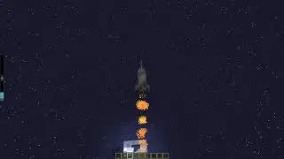 Minecraft - Flight to the Moon - Майнкрафт - Полет на Луну