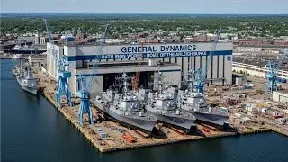 Inside the USS Arleigh Burke Factory-Building the World'sMost Fearsome Destroyer(Full Process)