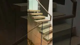 U-Shaped Central Spine Staircase ✨