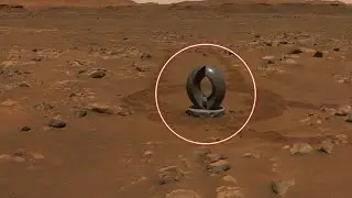 Загадочное поле красных камней на Марсе | Видео 4K с марсохода NASA Perseverance | Удивительное н...