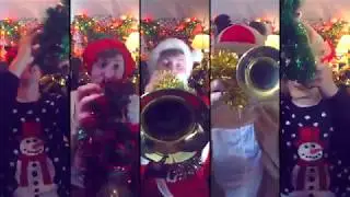 Paul McCartney - Wonderful Christmastime Brass Quintet Arrangement with sheet music
