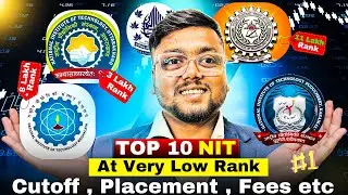 Top 10 NIT at low Rank 🔥| NIT Cutoff 2025 JEE Mains 😍 | Rank vs College Jee Mains 2025 | JEE |Part 1