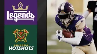 Atlanta Legends vs Arizona Hotshots First Half Highlights | AAF Week 4 Highlights
