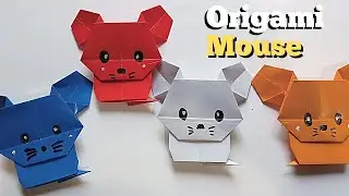 How to Make Paper Mouse - Origami Mouse.