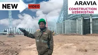 Aravia Construction Company कैसी है  ! aravia construction company uzbekistan food