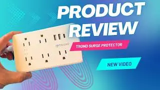 TROND Surge Protector Review &ndash; 15ft Power Strip With USB
