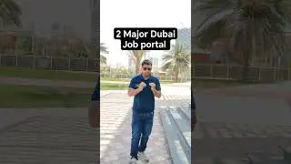 Dubai two Major Job portal #dubaijobs #uaejobs #jobsindubai #bayt #gulftalent #learnwithfaiz