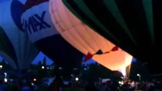 Balloons over bend