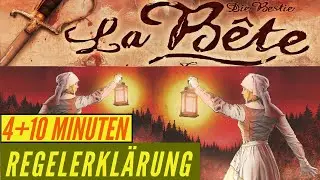 La Bete Die Bestie Regeln Anleitung Erkl&auml;rung Brettspiel Hidden Movement