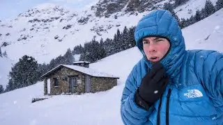SOBREVIVO en un REFUGIO en INIVERNO