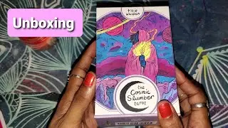 The Cosmic Slumber Tarot 🖤💨🍷🔮 Witchy Walk Through | Liminal 11
