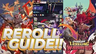 Hardcore Leveling Warrior: RE-ROLL GUIDE - BEST COMPANION??