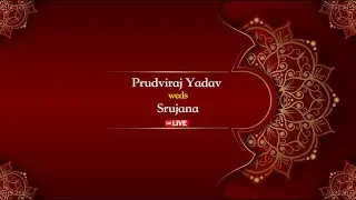 Prudviraj Yadav weds Srujana Live