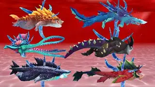 ALL PARASITE SHARK GAMEPLAY 2026 - Hungry Shark Evolution