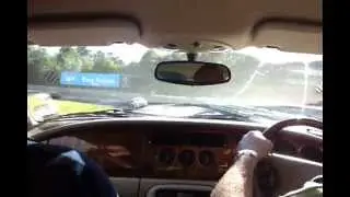 Nurburgring Jaguar XK8 4.0 - Almost Crash 6 August 2012