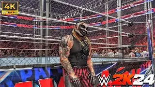 Геймплей WWE2K24: Финд Брей Уайатт против Кейна
