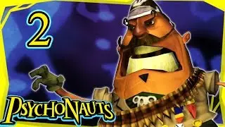 Let's Play Psychonauts Part 2 - Basic Braining [Gameplay/Walkthrough]