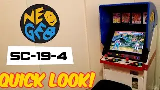 SNK NEO GEO MVS SC19-4 | Candy Cab Arcade | Quick Look