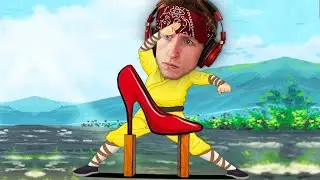Breaking the World's BIGGEST Shoe! (Tap Break Them All)