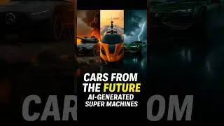 When AI Designs the Future of Cars&hellip; 🛸🚗💨 #shorts