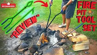 Firewood Grabber and Fire Poker Set Amazon - Testing/Review