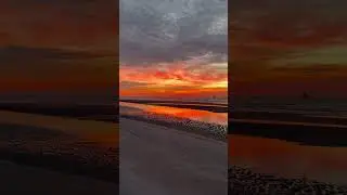 Morning Reflection Cherry Grove #beach #sunrise #meditation