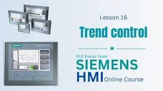 Siemens HMI Course Lesson 16 - Trend control