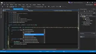 how to connect asp.net to sql server database - in visual studio 2015
