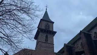 Cloches Ribeauvillé (68 Alsace : Haut Rhin) église saint Grégoire : sonnerie partielle