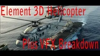 Helicopter fly-by in 