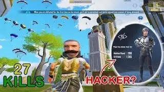 OMG 🥵 FULL CONQUERORS TEAM and HACKER RUSHED ME 😱 velapubg vale @VALEPUBG @VELAPUBG