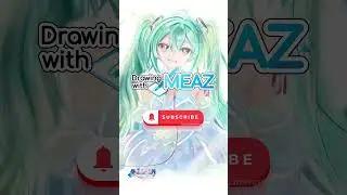 Happy Birthday Miku Miku!「Draw with Meaz」「#drawing 」#hatsunemiku