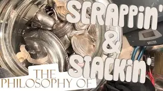 Silver Scrapping & Stacking; Breaking down Weighted and talking Stacking Philosophy #silver #stack