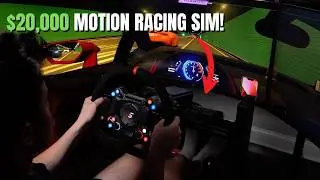 Highway Racing With A $20,000 Motion Simulator