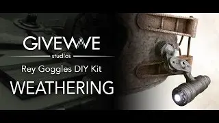 Star Wars TFA Rey goggles weathering ( TUTORIAL ) Part 3