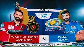 IPL 2019 M7 : MI VS RCB HIGHLIGHTS #cricket #ipl #ipl2019 #viralvideo 