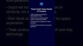 Tesla's Dojo3: Space-Based AI Compute